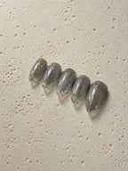 Smoky Clear Glitter