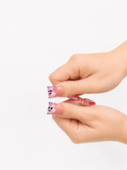 Pink Cow Print Floral