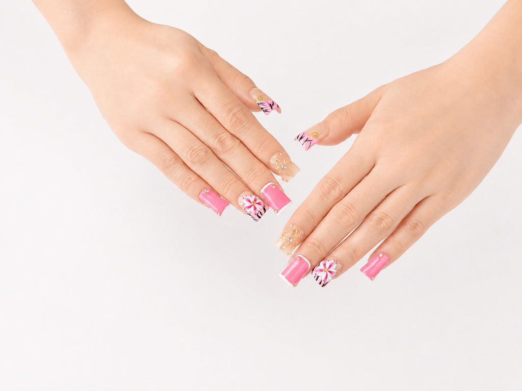 Pink Tiger Floral French