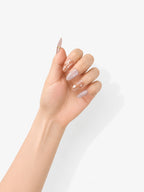 Peach Marble Glow