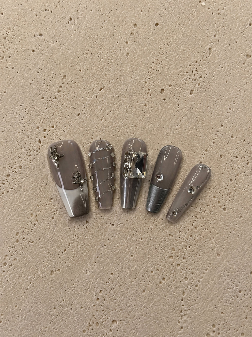 Nude Chrome Diamond