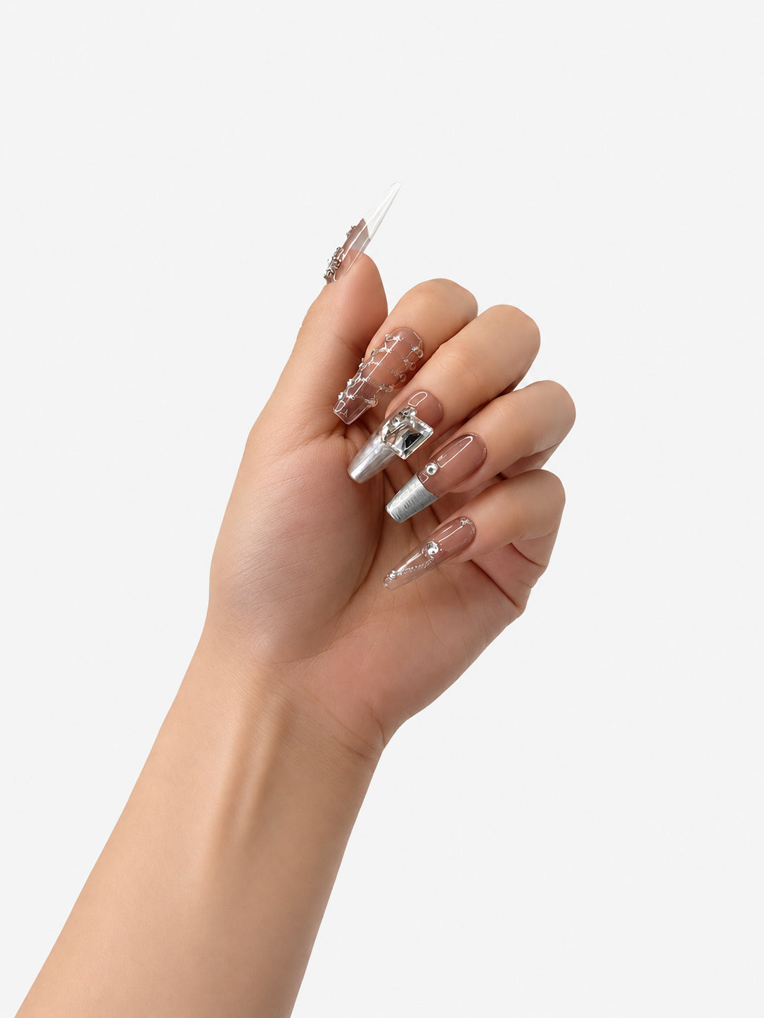 Nude Chrome Diamond