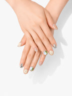 Nude Crystal Flower