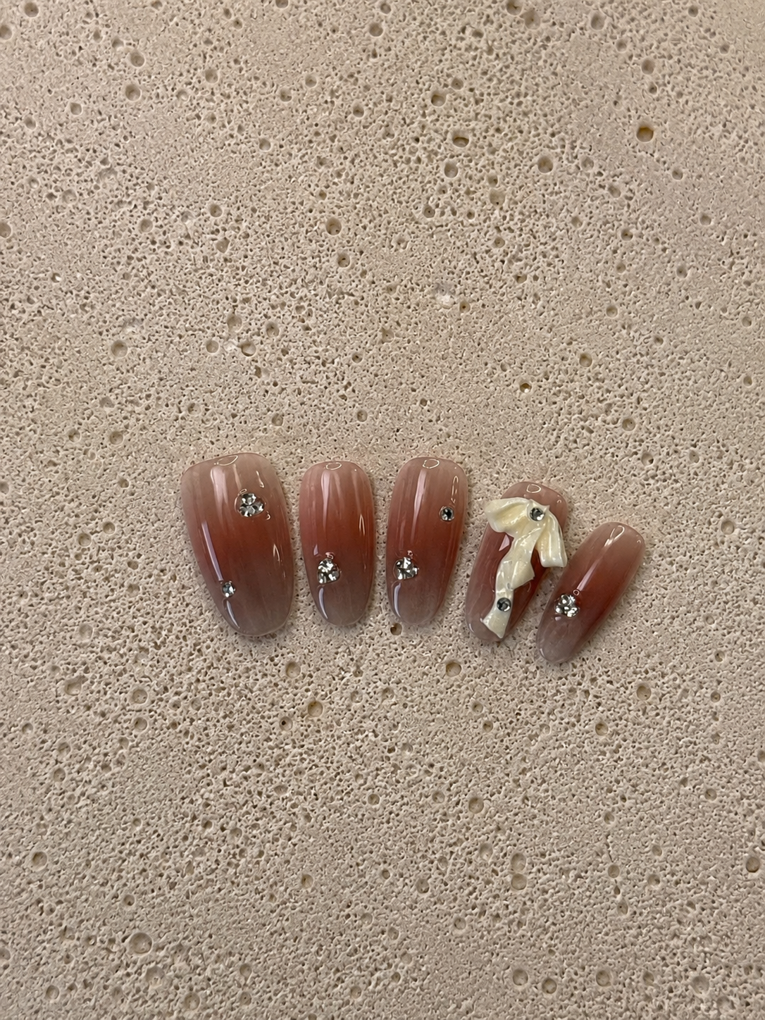 Peach Bow Shine