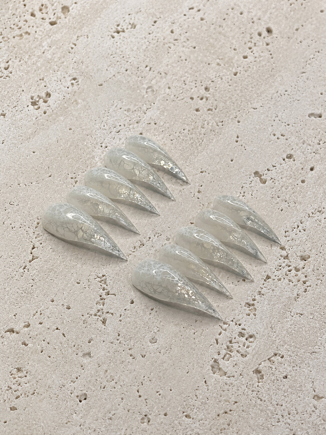 Clear Music Note Stiletto