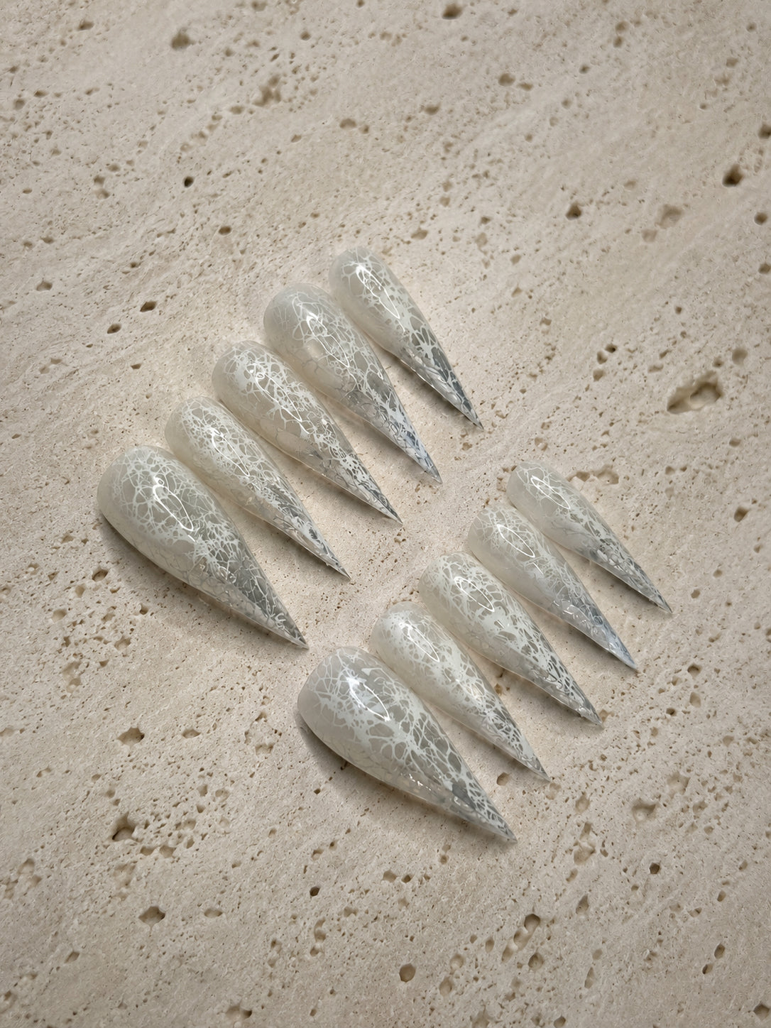 Clear Music Note Stiletto