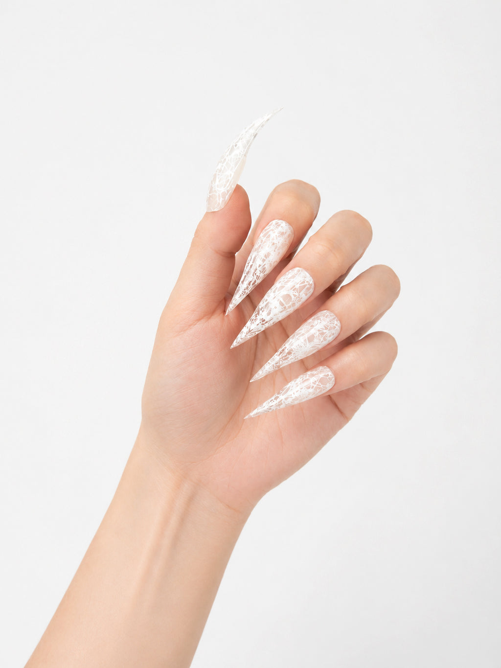 Clear Music Note Stiletto