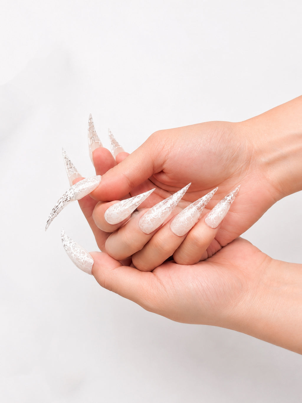 Clear Music Note Stiletto