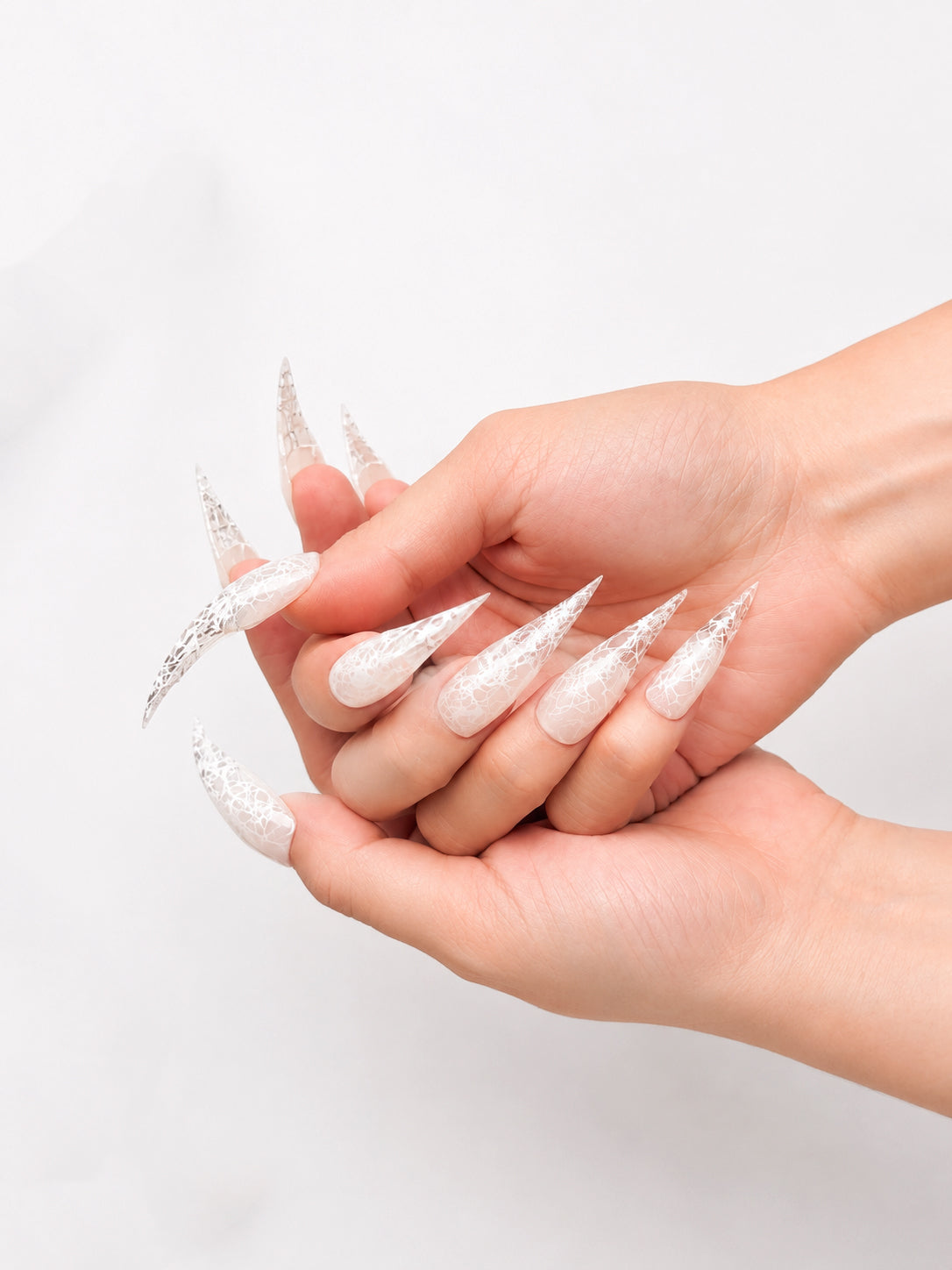 Clear Music Note Stiletto