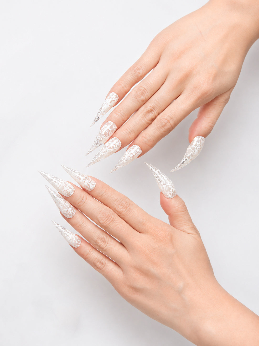 Clear Music Note Stiletto
