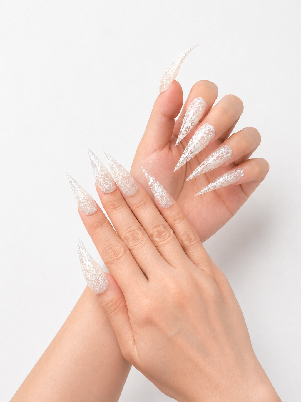 Clear Music Note Stiletto