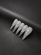 Clear Music Note Stiletto