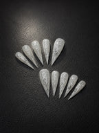 Clear Music Note Stiletto