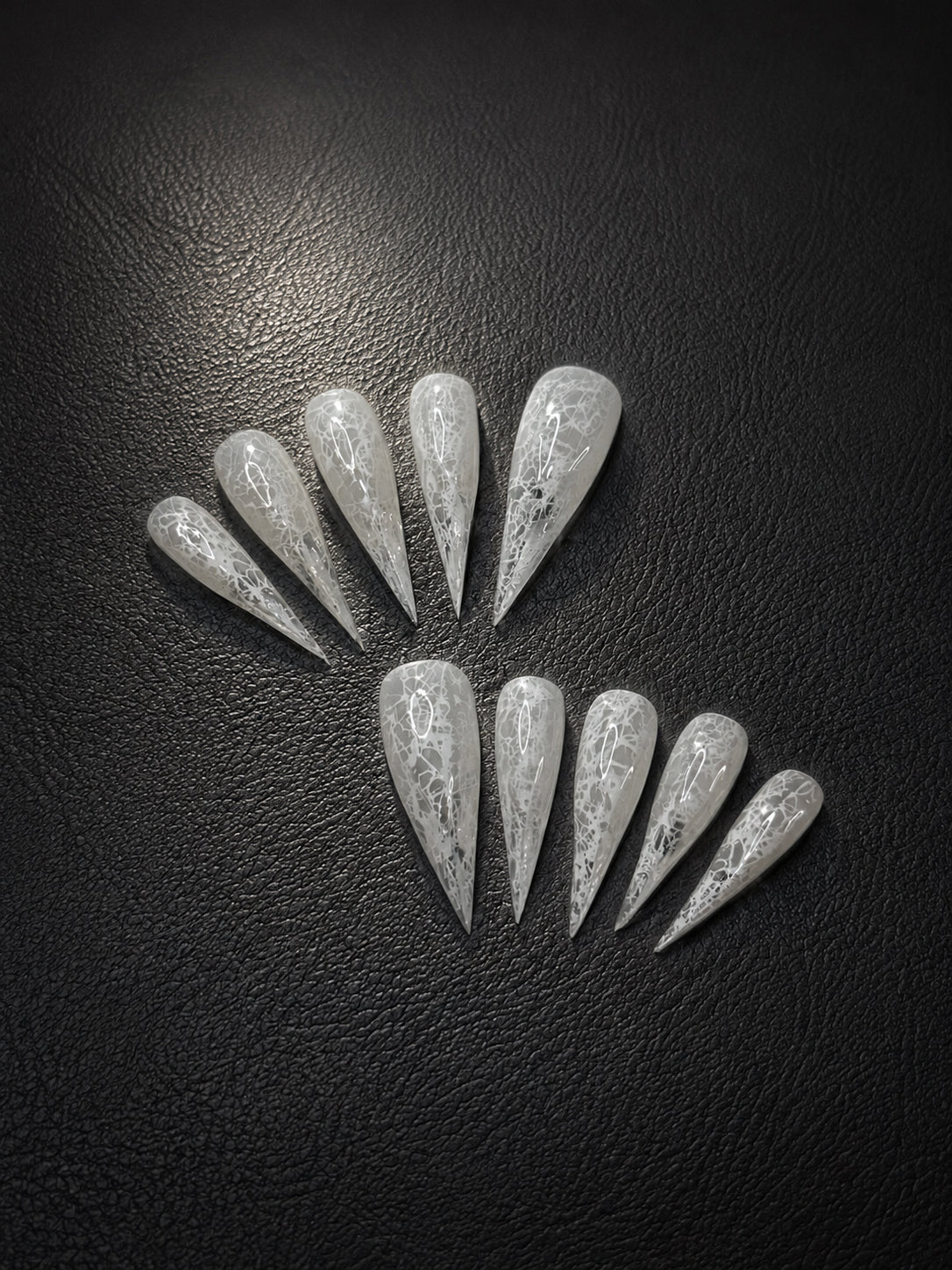 Clear Music Note Stiletto