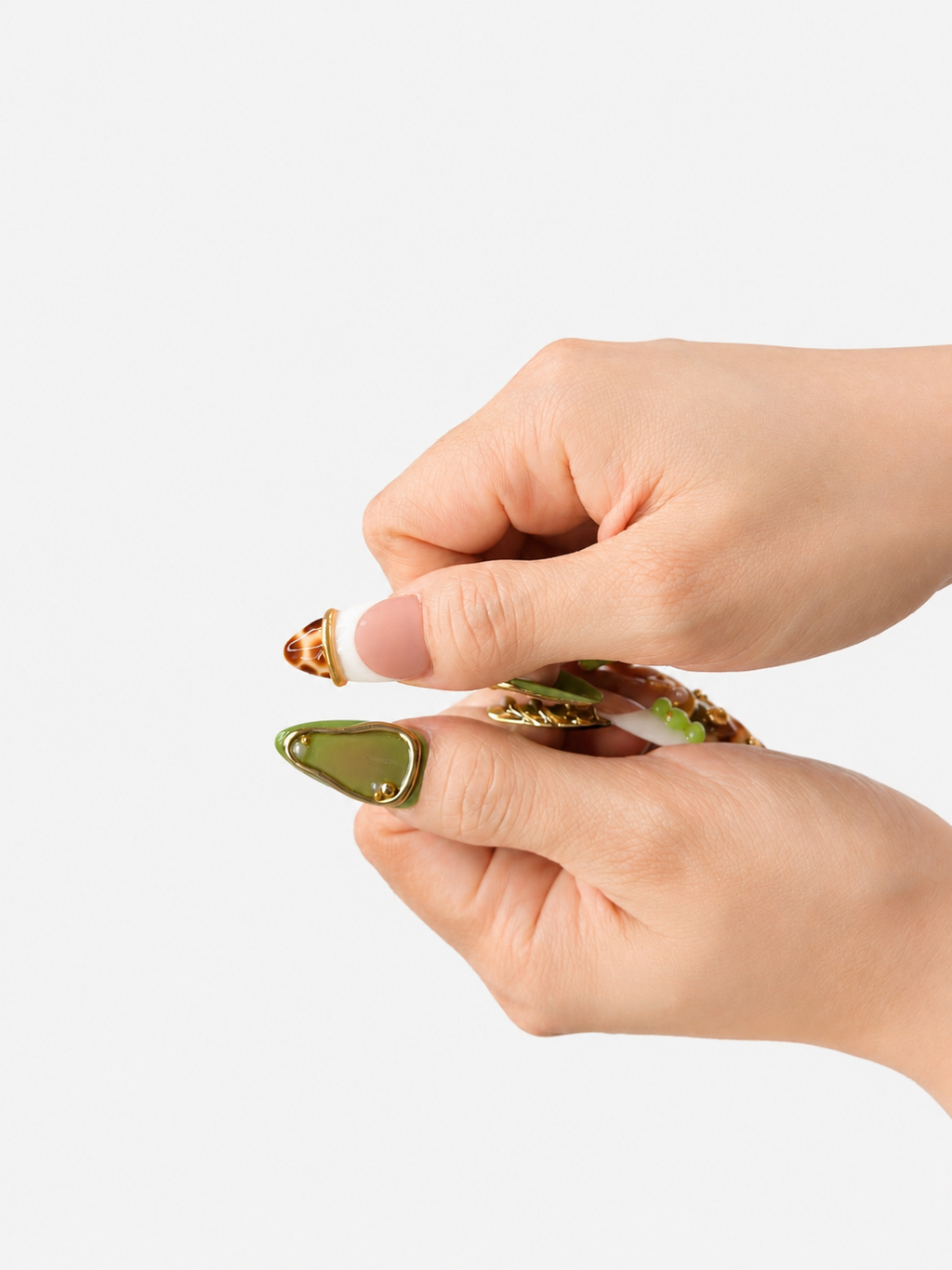 Olive Tortoise Vintage Metal
