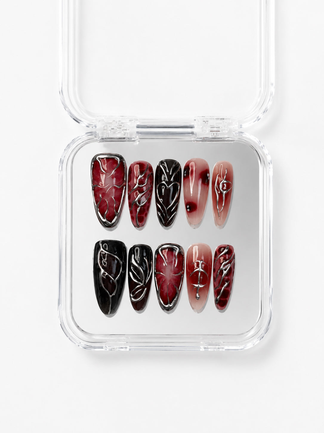 Red Thorn Silver Gothic