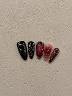 Red Thorn Silver Gothic