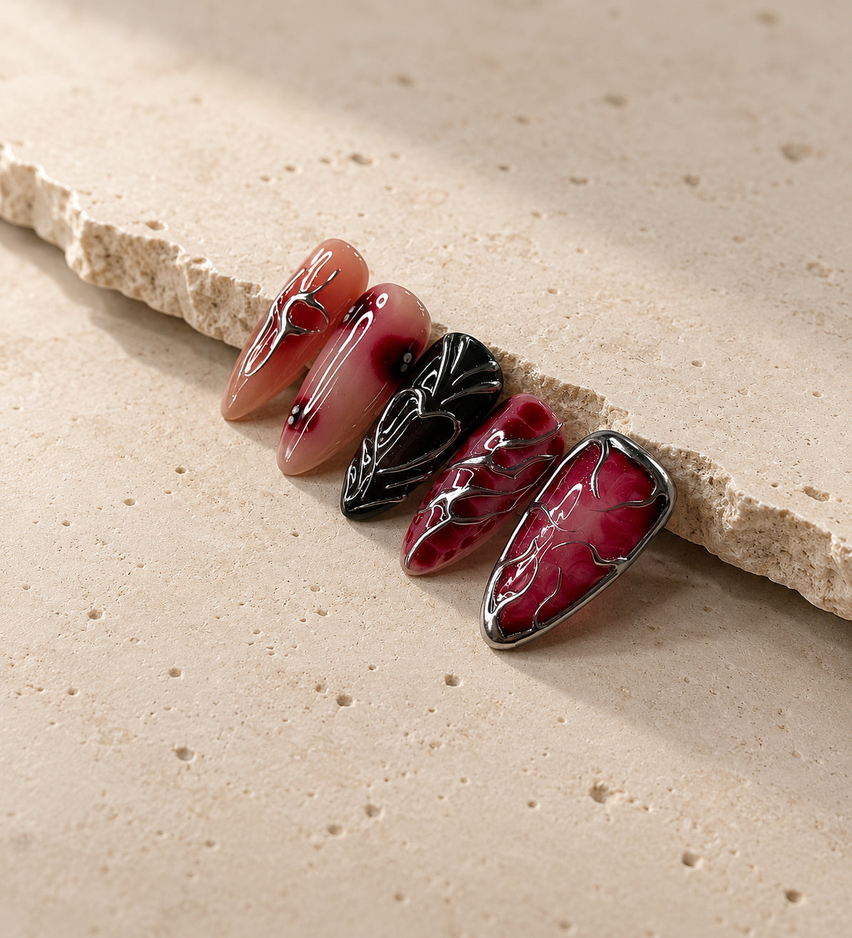Red Thorn Silver Gothic