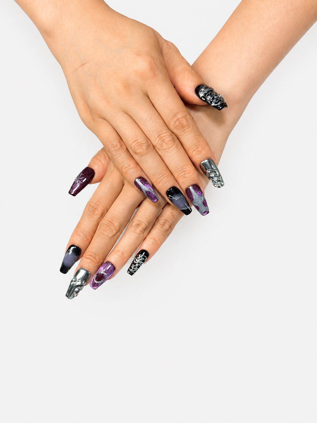 Dark Silver Spider