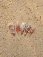 Nude Iridescent Shell