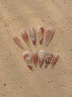 Nude Iridescent Shell