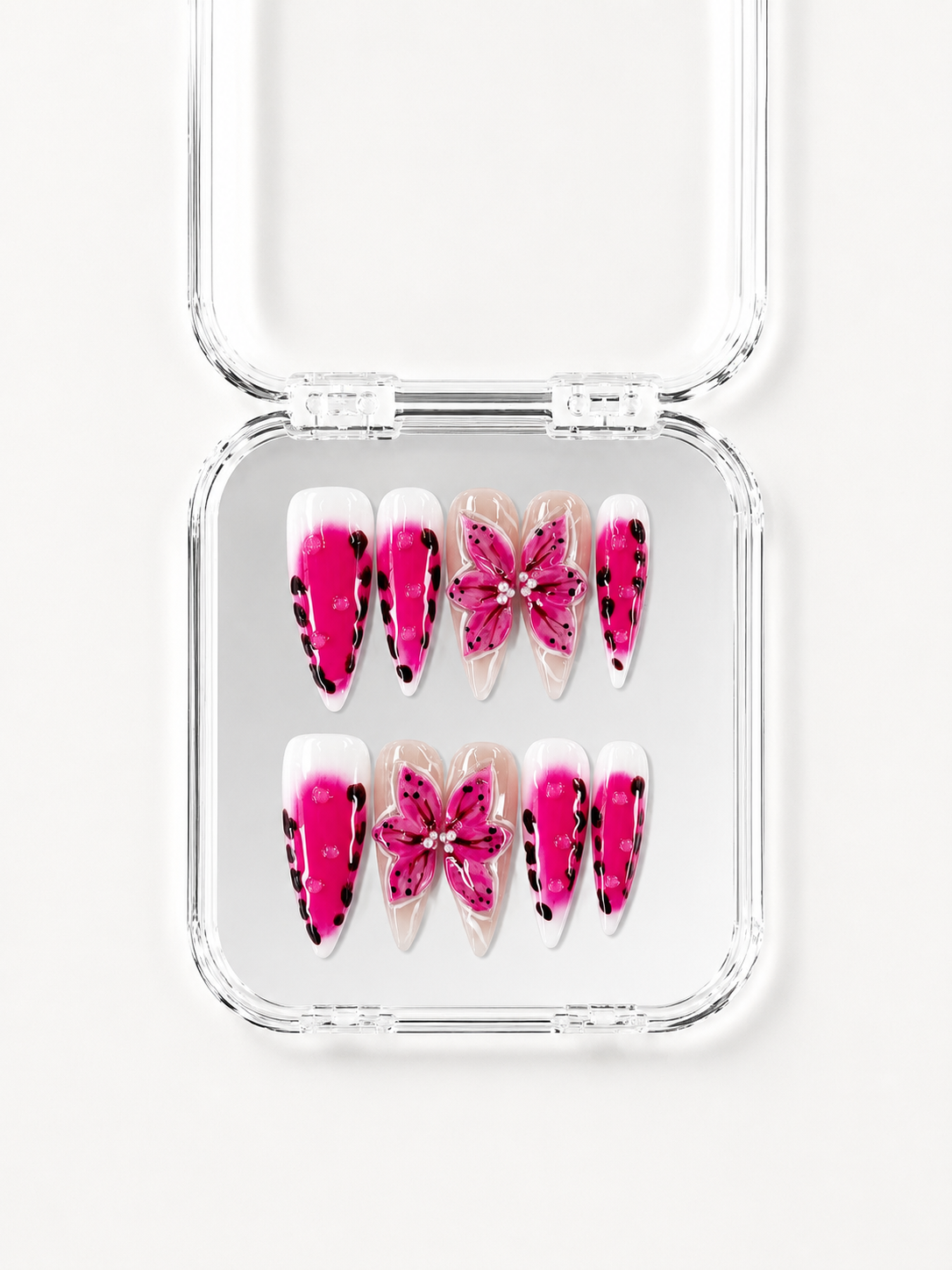 Magenta Butterfly Punk