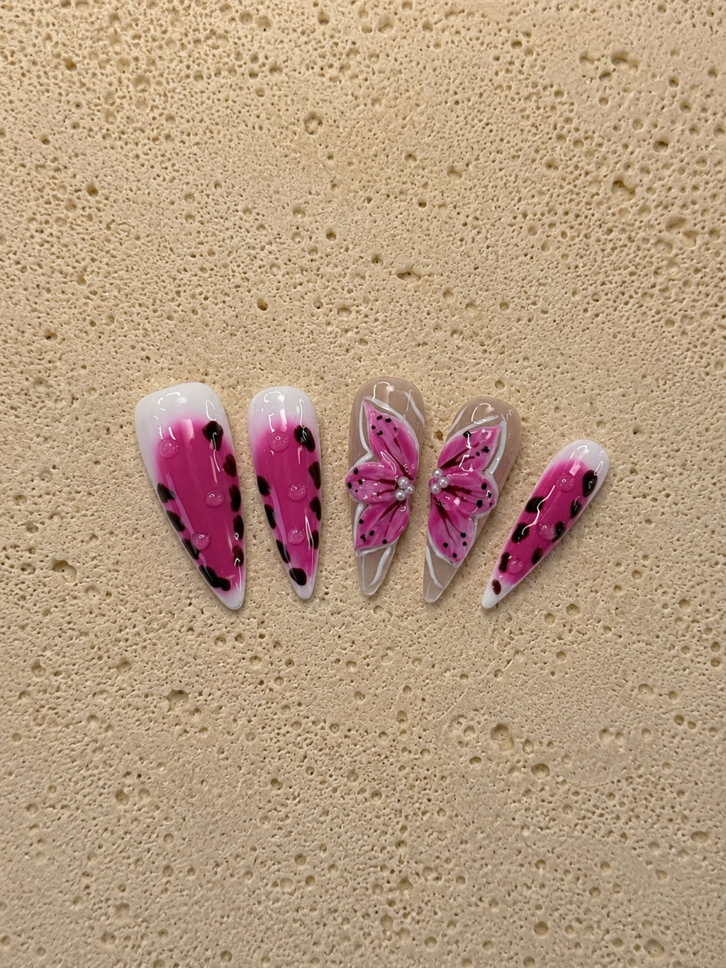 Magenta Butterfly Punk