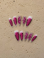Magenta Butterfly Punk