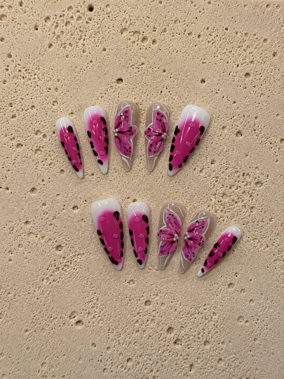 Magenta Butterfly Punk
