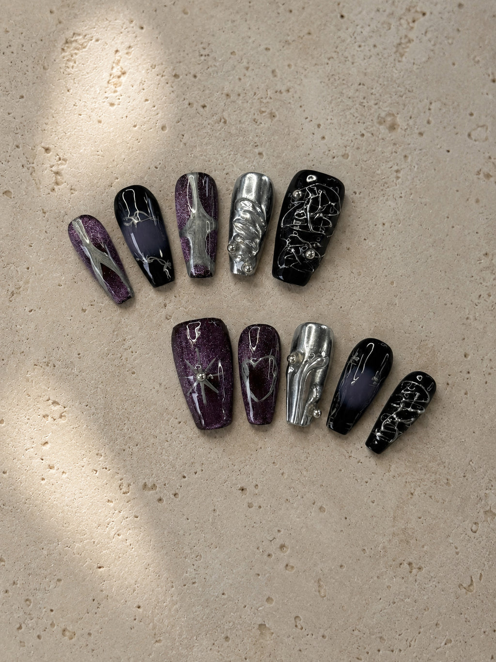 Metal Purple Cyber
