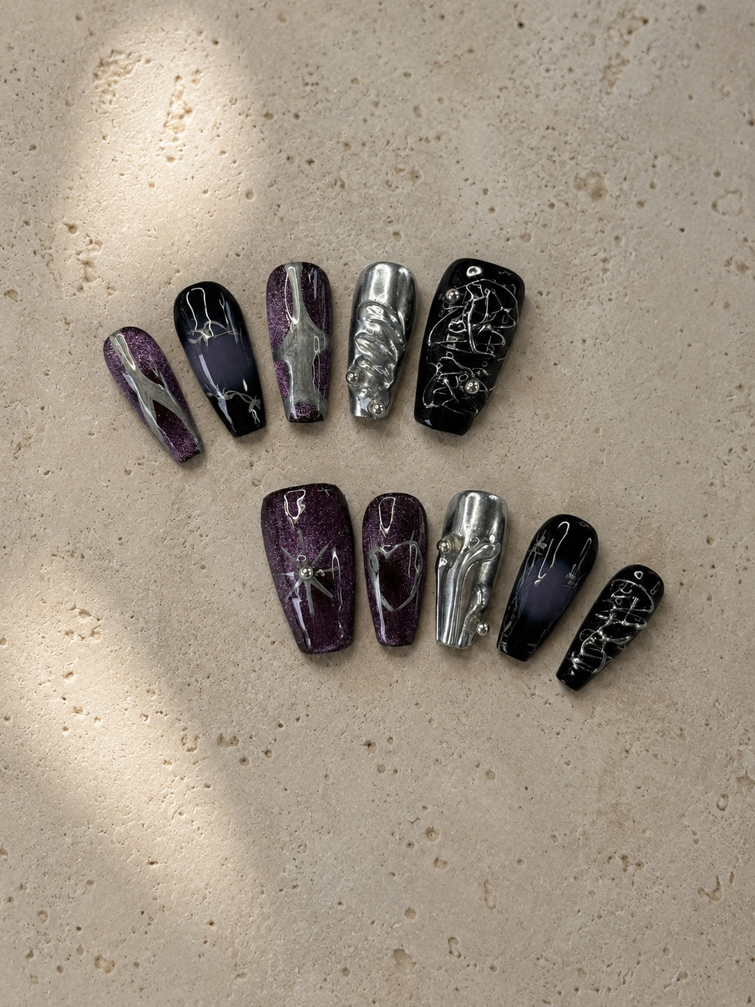 Metal Purple Cyber