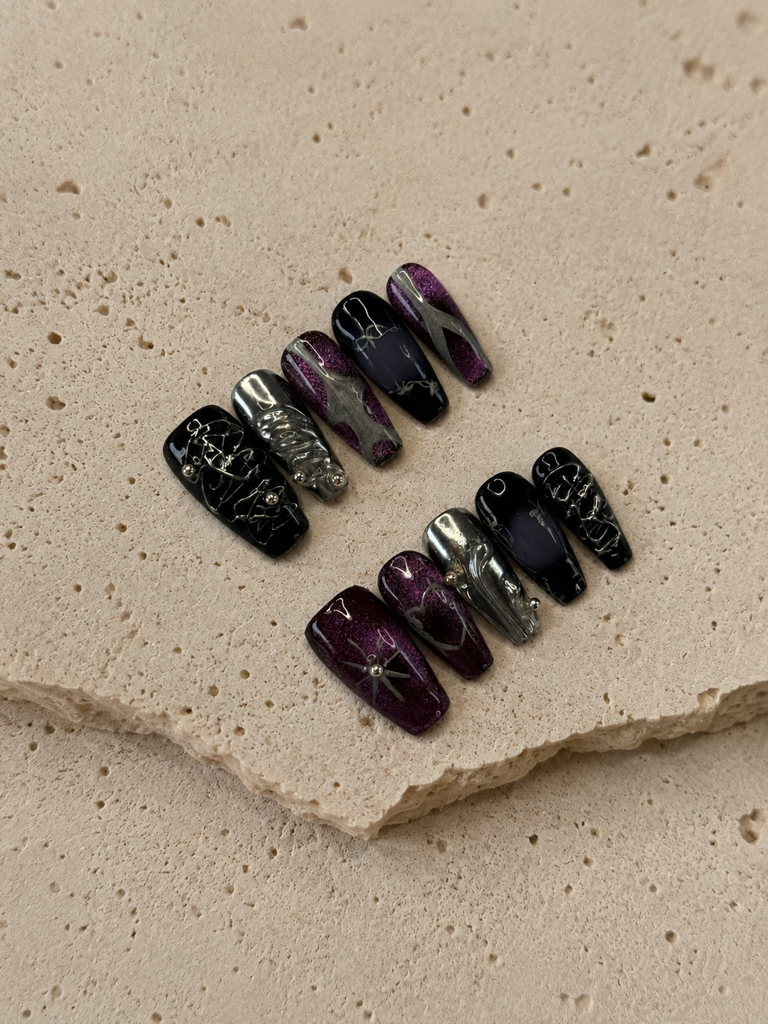 Metal Purple Cyber