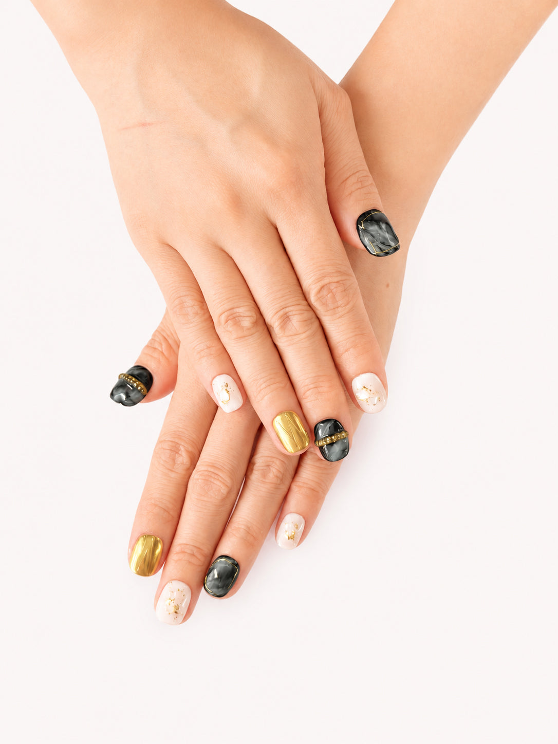 Ink Marble Gold Liner