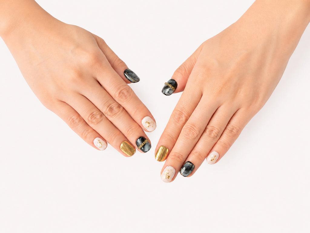 Ink Marble Gold Liner