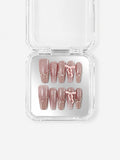 Nude Pink Pearl Ribbon