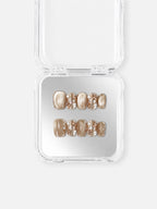 Milk Tea Nude Gold Flora