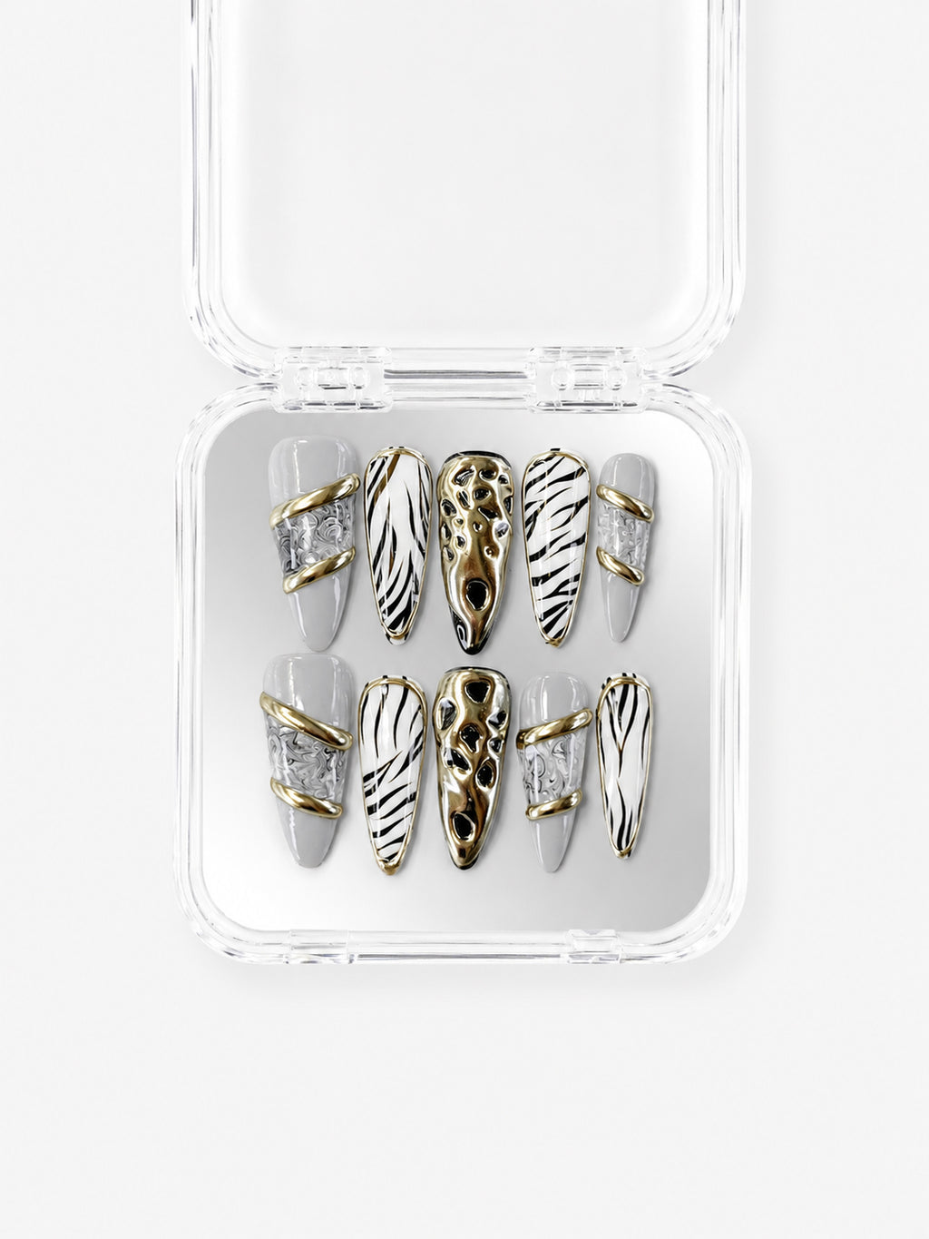 Zebra Chrome Lava Goth