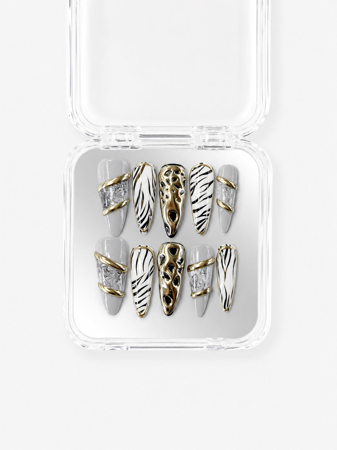 Zebra Chrome Lava Goth