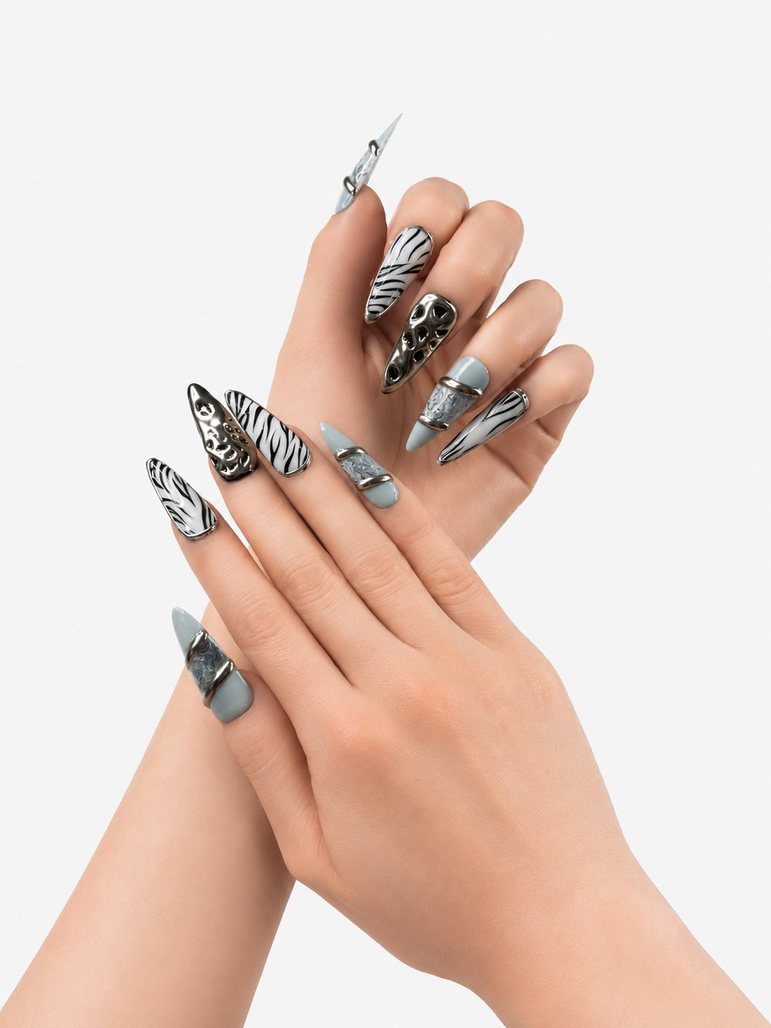 Zebra Chrome Lava Goth